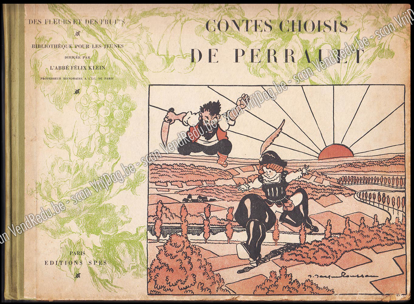 Image de Contes choisis de Perrault. Illustrations de J.-J. Roussau