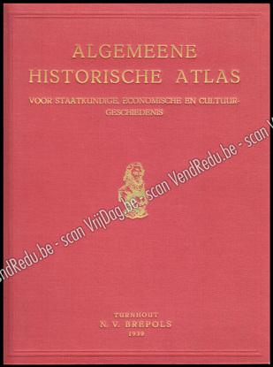 Image de Algemeene Historische Atlas voor staatkundige, economische en cultuur-geschiedenis