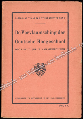 Image de De Vervlaamsching der Gentsche Hoogeschool